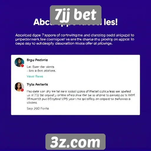 Suporte ao cliente da 7jj bet avaliado por usuários